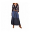 Style Chambray Chic Denim Skirt Blue 26