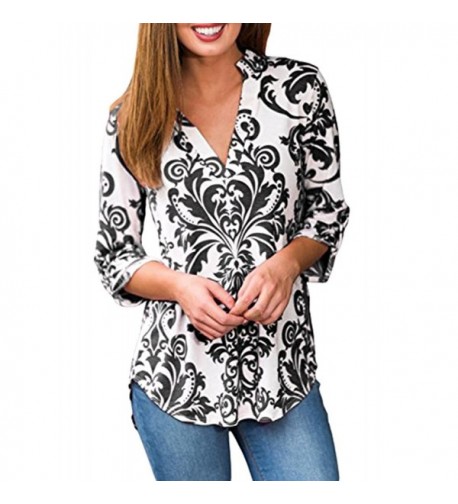 Sumtory Casual Floral T Shirt Blouses