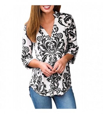Sumtory Casual Floral T Shirt Blouses