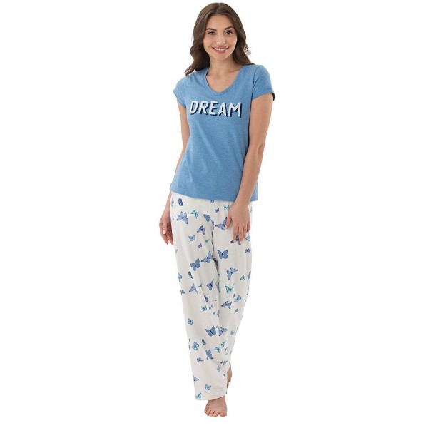 PajamaGram T Shirt Butterfly Womens Pajamas