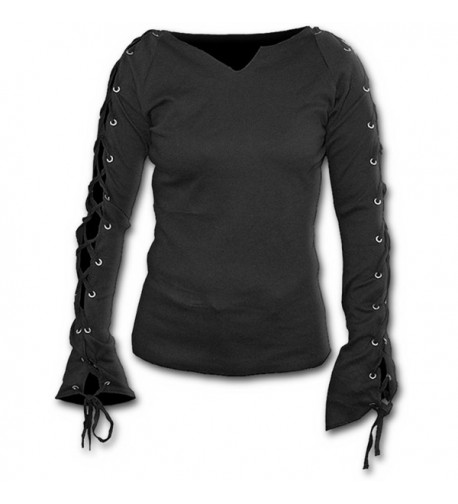 Spiral Womens Gothic Elegance Laceup