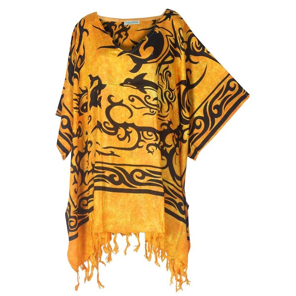 Tropicalsale Womens Stylish Dolphin Yellow