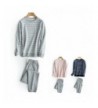 HaloVa Pajamas Striped Sleepwear Sweatshirt