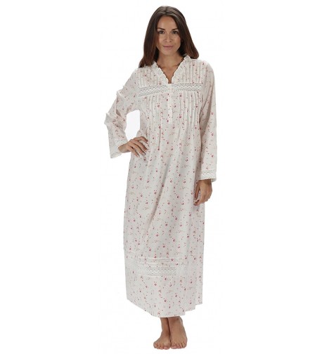 100 Cotton Nightgown Vintage Design