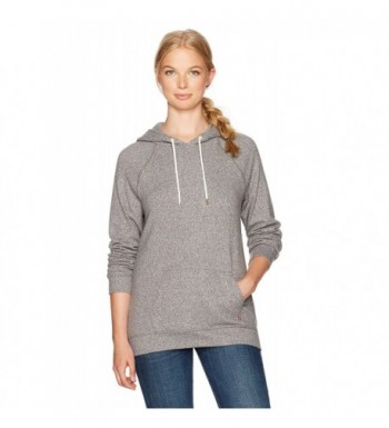 Volcom Womens Pullover Hooded Charcoal