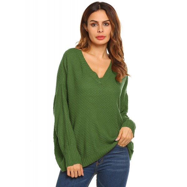 Womens Oversized Sleeve Pullover Sweater