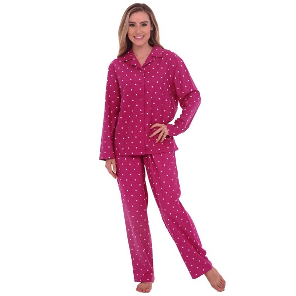 Del Rossa Womens Flannel Pajama
