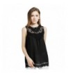 Blooming Jelly Womens Sleeveless Patchwork