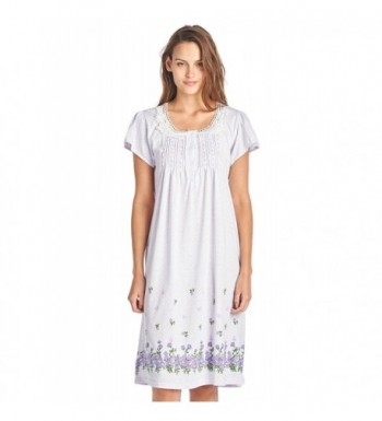 Casual Nights Womens Flower Nightgown