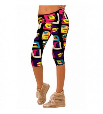 RACLE Fitness Printed Stretch Leggings