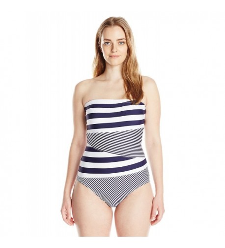 Anne Cole Plus Size Asymmetric Swimsuit