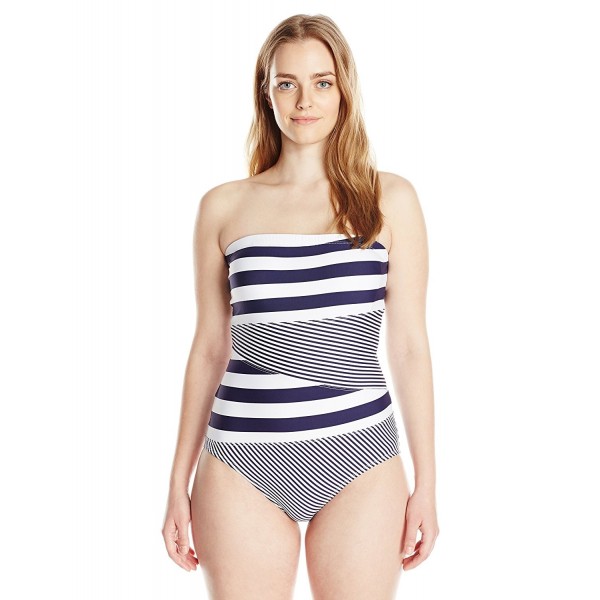 Anne Cole Plus Size Asymmetric Swimsuit