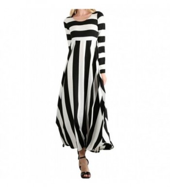 ORQ Womens Sleeve Striped Casual