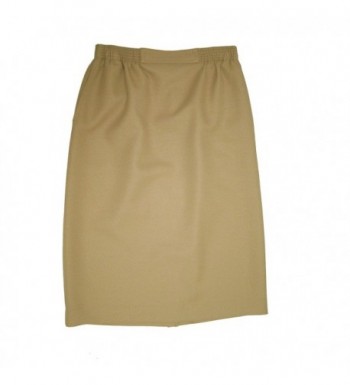 Alfred Dunner Womens Poly Skirt