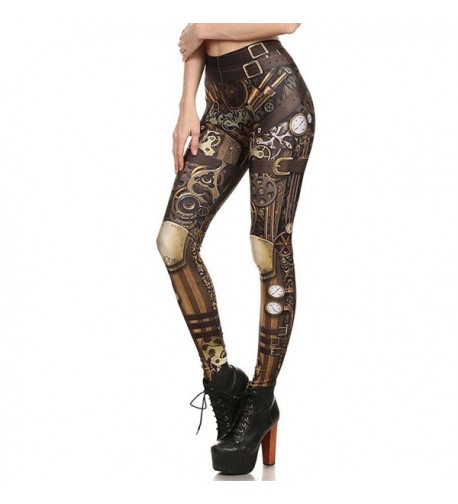 Printed Seamless Character Stretch Leggings