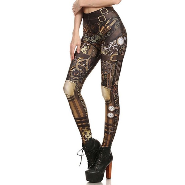 Printed Seamless Character Stretch Leggings