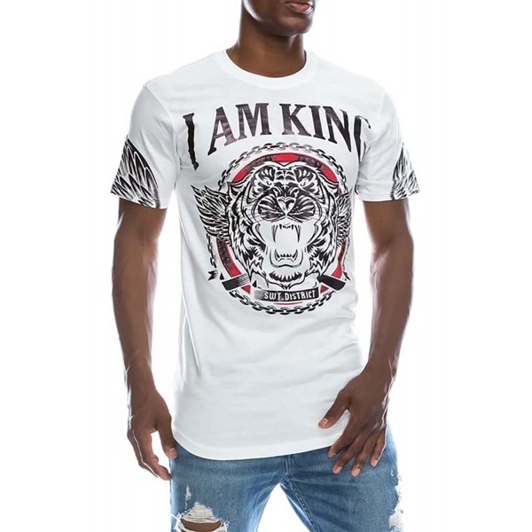 UPSCALE Mens King Graphic White