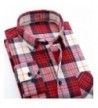 CATERTO Sleeve Flannel Casual Checked