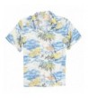 Sleeve Hawaiian Tropical Patterns Shirts