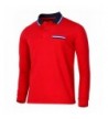 BCPOLO Sleeve Pique Cotton Shirts red
