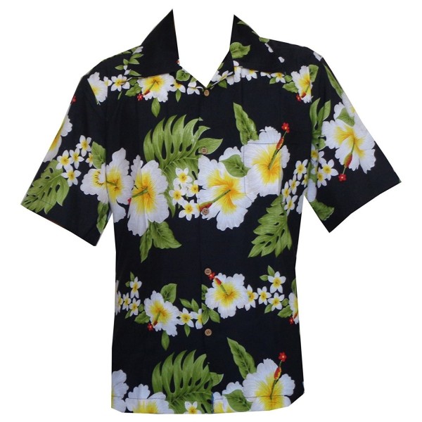 Hawaiian Shirts Hibiscus Floral Across