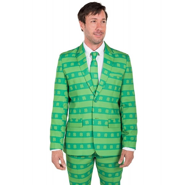 Men's ST. Patrick's Day Suit - Green ST. Paddy's Clover Suit - CF180N24NWD
