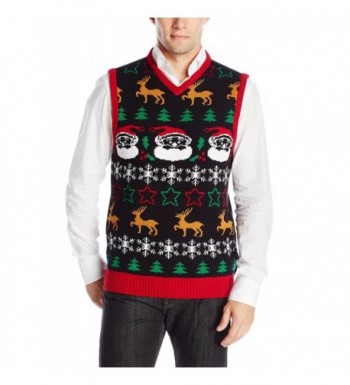 Ugly Christmas Sweater Black Medium