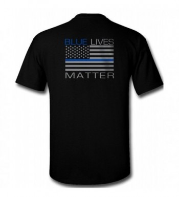 Blue Lives Matter T Shirt Large