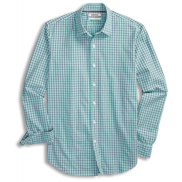 Goodthreads Standard Fit Long Sleeve Micro Check Gingham