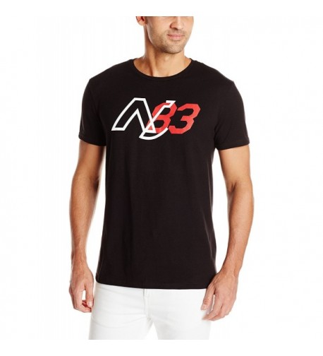 Nautica Graphic T Shirt Black Large