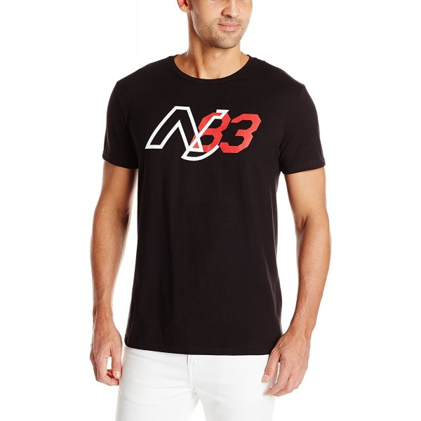 Nautica Graphic T Shirt Black Large