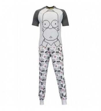 Simpsons Homer Simpson Pajamas Large