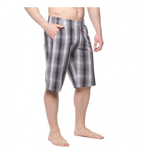 Lightweight casual summer shorts GreyWhite