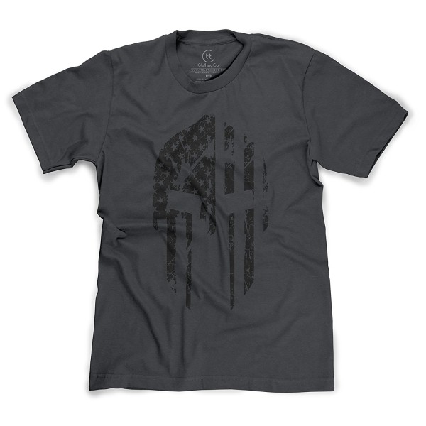 Military Spartan American Distressed T Shirt