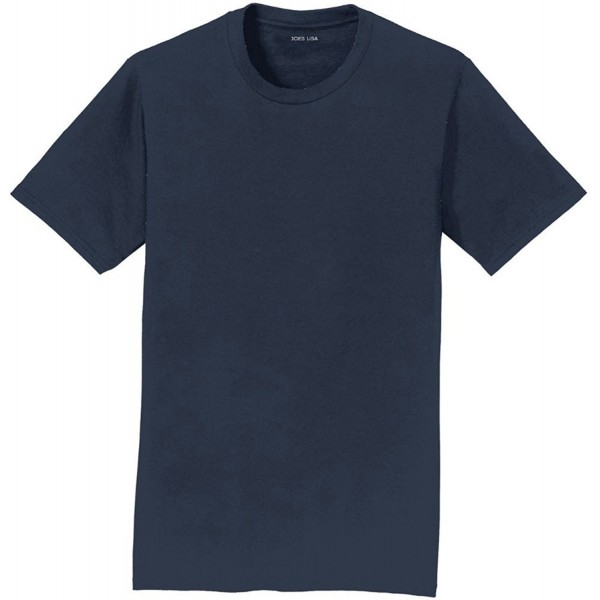 Joes USA Lightweight Cotton T Shirt DeepNavy 6XL