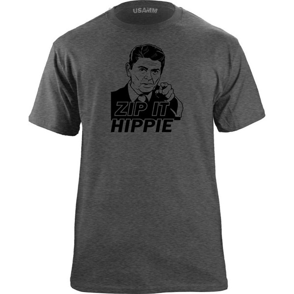 Classic Hippie Funny T Shirt Heather