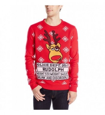 Santas Rudolphs Christmas Sweater Large