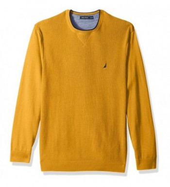Nautica Standard Sleeve Sweater Yellow