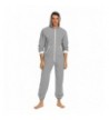Ekouaer Hooded Pajamas Jumpsuit Sleepwear