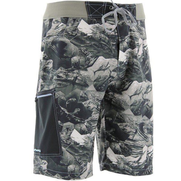 Mens offshore cell boardshort charcoal