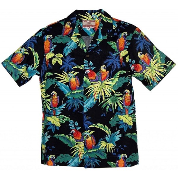 RJC Brand Tropical Parrots Hawaiian