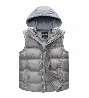 Wantdo Winter Removable Quilted Sleeveless
