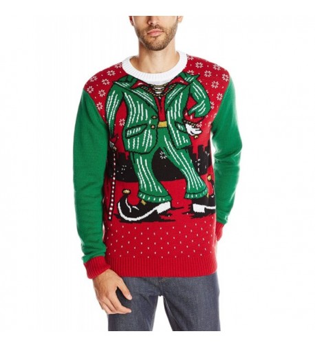Ugly Christmas Sweater Light Up Cayenne