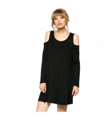 My Clothing Womens Sleeve Cold Shoulder