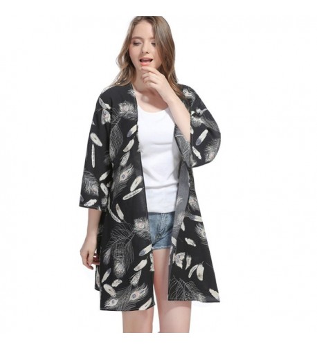 Sleeve Chiffon Beach Kimono Cardigan