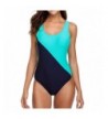beautyin Athletic Bathing Colorbloack Swimsuits